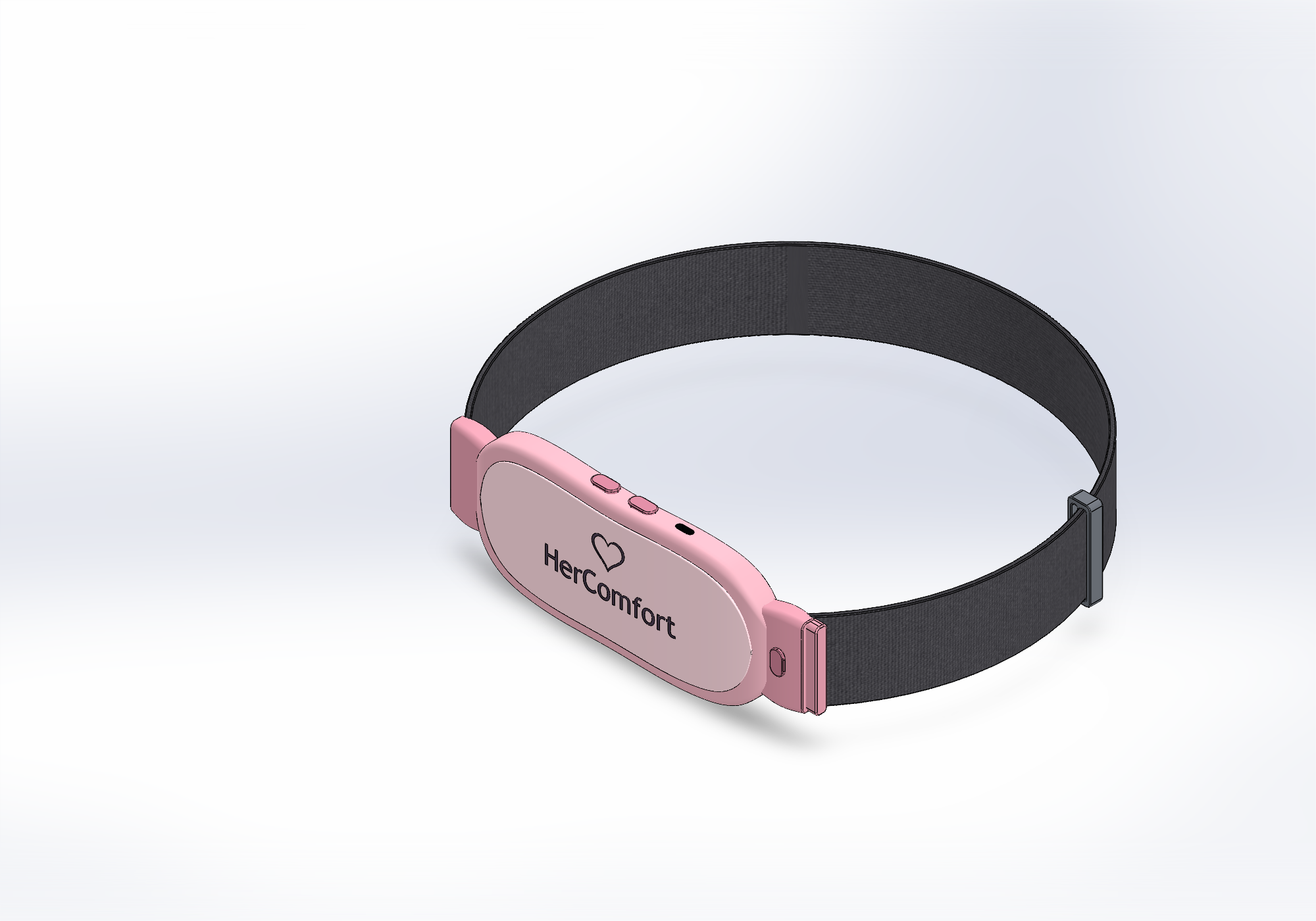 HerComfort isometric CAD view